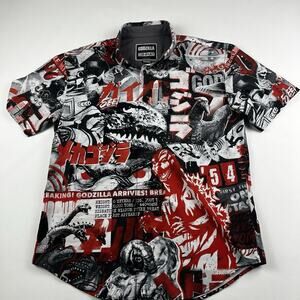 RSVLTS Japan Godzilla King Of The Monsters Shirt Medium Exclusive KUNUFLEX RARE